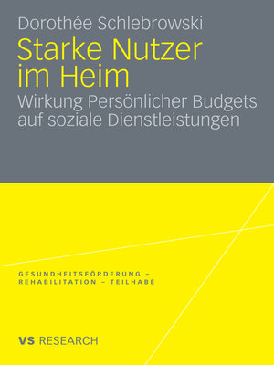 cover image of Starke Nutzer im Heim